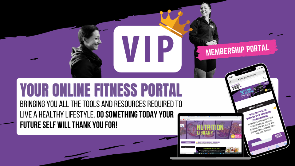 brawnys bootcamp vip crm membership portal